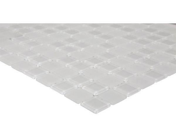 Mosaïque "Glina" blanc - l. 30 x L. 30 cm - GoodHome - Brico Dépôt