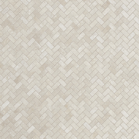 Mosaïque Travertin pierre naturelle beige - l. 28,5 x L. 31 cm - GoodHome - Brico Dépôt