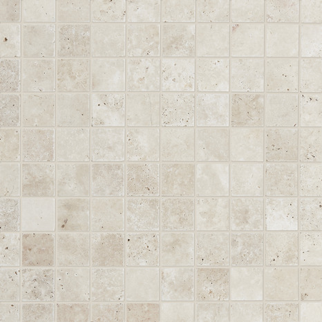 Carrelage mural Travertin en pierre naturelle - l. 10 x L.10 cm - GoodHome - Brico Dépôt