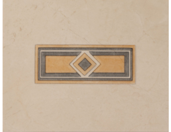 Décor mural "Marbly" beige - l. 20 x L. 25 cm - Brico Dépôt