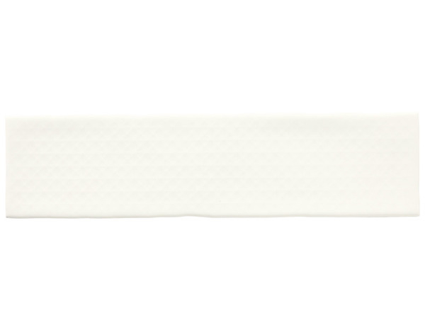 Décor mural "Vernisse" blanc - l. 7,5 x L. 30 cm - GoodHome - Brico Dépôt