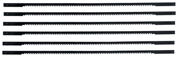 Lot de 6 lames de scie à chantourner - Universal - Brico Dépôt