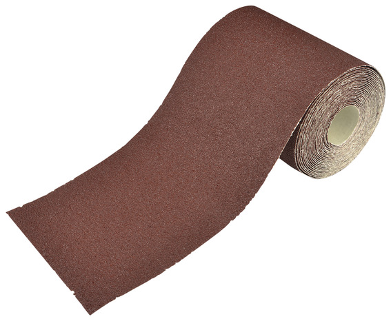 Rouleau de papier ponçage, grain 40 - 115 mm x 5 m - Brico Dépôt