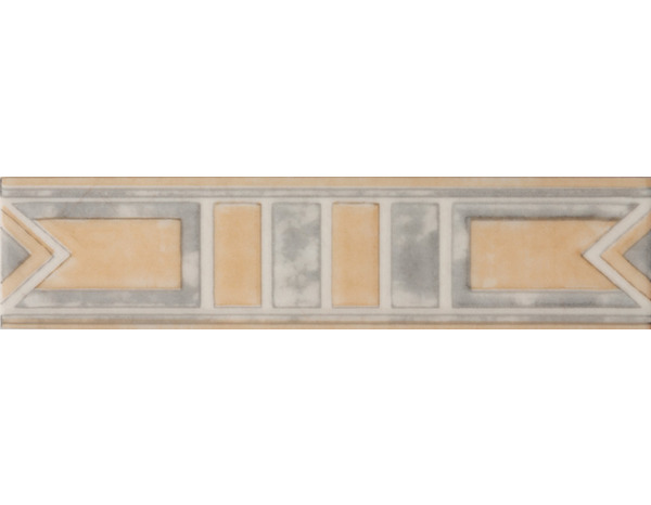 Listel "Marbly" beige - l. 5 x L. 20 cm - Brico Dépôt