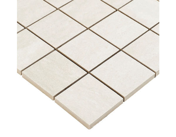 Mosaïque Travertin "Soft travertin" ivoire - l. 30 x L. 30 cm - GoodHome - Brico Dépôt