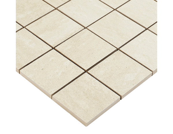 Mosaïque Travertin "Soft travertin" beige - l. 30 x L. 30 cm - GoodHome - Brico Dépôt