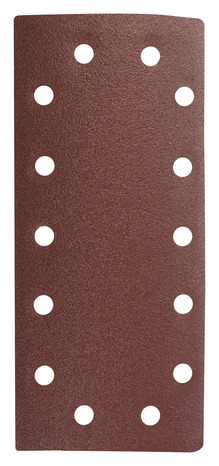 Lot de 10 feuilles abrasives perforées grain 40/80/120/180 - Universal - Brico Dépôt