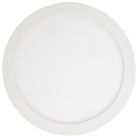 Spot LED rond extra-plat 22 W - Blanc - Colours - Brico Dépôt