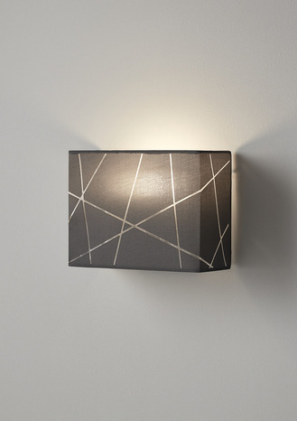 Applique murale grise "Dachigam" H.17 cm x L.10 cm - GoodHome - Brico Dépôt