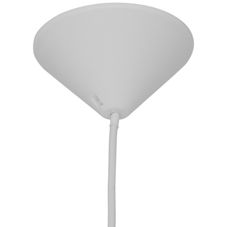 Suspension blanche plastique Ø27 cm - GoodHome - Brico Dépôt