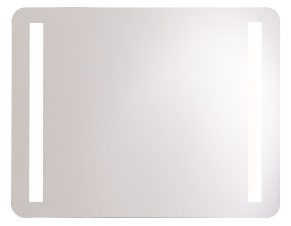 Miroir 2 bandes Led 80X60 cm "Berrow" - Cooke and Lewis - Brico Dépôt