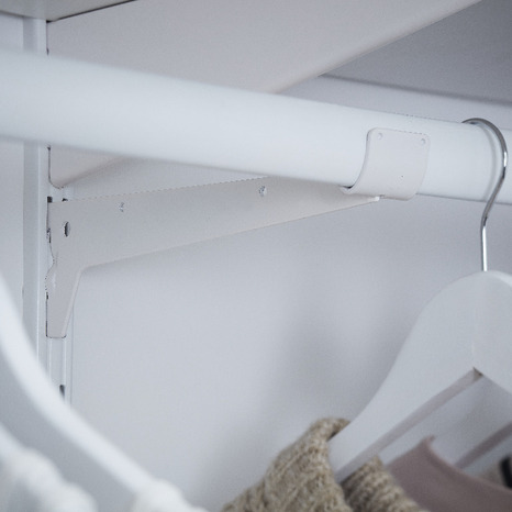 Tringle de penderie 2 m blanc - Form - Brico Dépôt