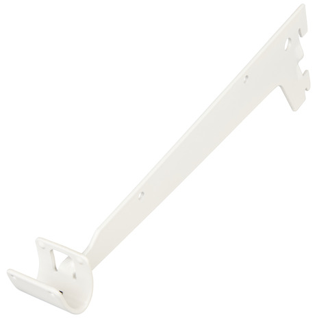Support de penderie simple blanc - H. 9 x L. 3,5 x P. 27,5 cm - Form - Brico Dépôt