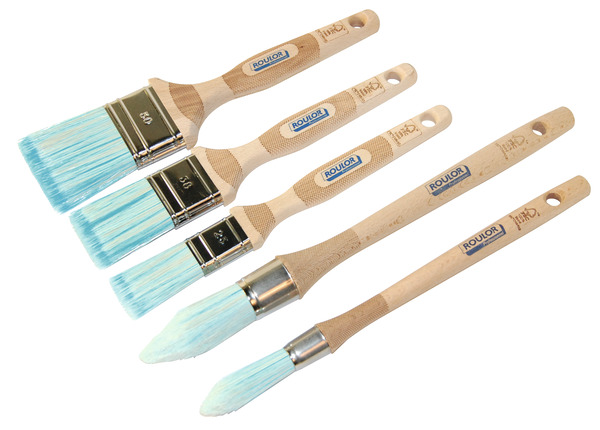 Lot de pinceaux rond 15/25 mm et plat 25/8/50 mm - Brico Dépôt