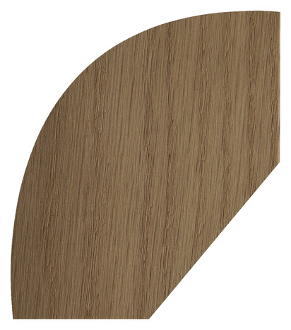 Quart de rond en chêne 2,40 m diamètre 8 mm - Brico Dépôt
