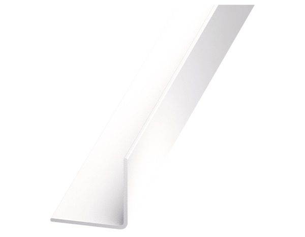 Cornière PVC blanc - 10 x 10 mm - 2,50 m - Brico Dépôt