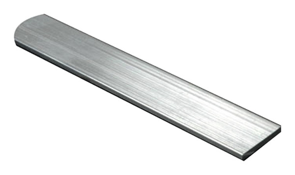 Plat aluminium brut - 10 x 2 mm 1 m Argent - Brico Dépôt