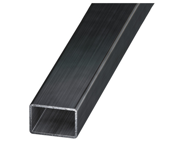 Tube rect. acier PAF verni - L. 1 m, l. 3,5 x P. 2 cm - Brico Dépôt