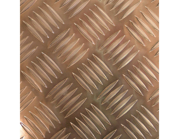 Tôle alu brut damier 1000 x 500 mm ép. 1,7 mm - Brico Dépôt