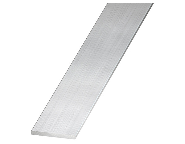 Plat aluminium brut - 50 x 3 mm 2,50 m Argent - Brico Dépôt