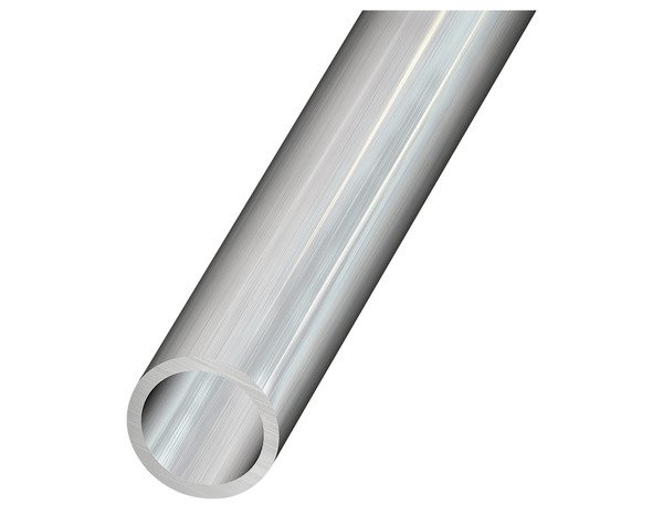 Tube rond aluminium brut - 12 x 1 mm 1 m Argent - Brico Dépôt