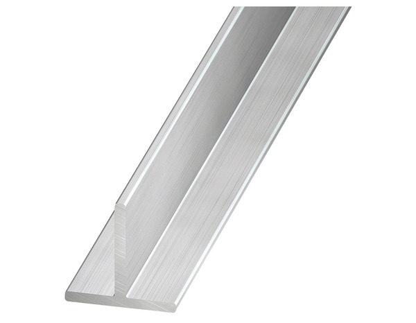 Profilé en T aluminim brut l. 15 x H. 15 mm - L. 1 m - Brico Dépôt