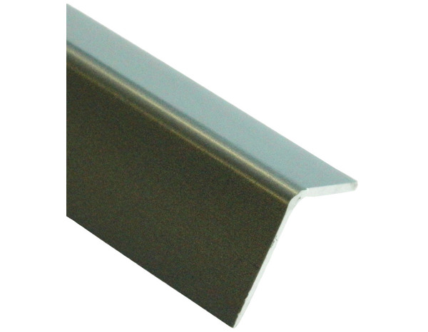 Cornière égale en PVC gris titane, 20 x 20 mm, L.2 m - Brico Dépôt
