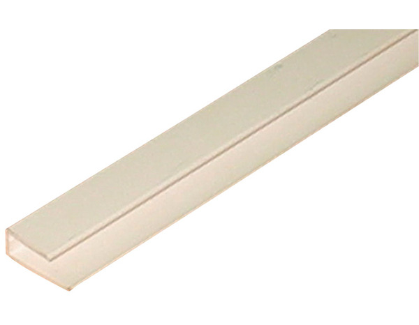 Profil de finition PVC - Blanc - 14 x 6 x 10 x 3,5 mm 1 m - Brico Dépôt