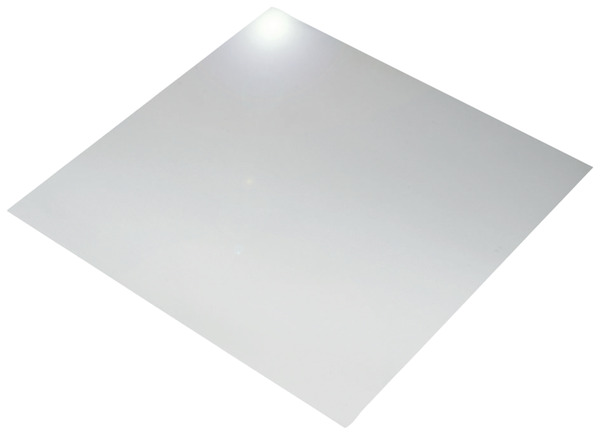 Tôle acier inoxydable lisse - L. 50 x l. 25 cm - Ep. 0,5 mm - Brico Dépôt