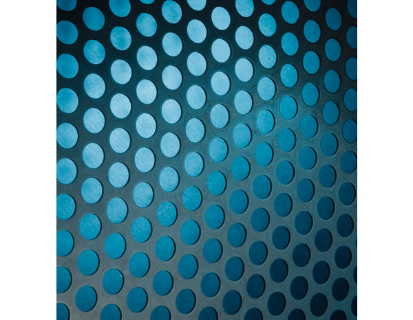 Tôle acier brut perforé rond Ø 8 mm - L. 50 x l. 25 x Ep. 0,6 cm - Brico Dépôt