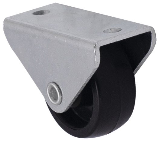 Roulette fixe nylon noir - Ø 3 cm - 15 kg - Brico Dépôt