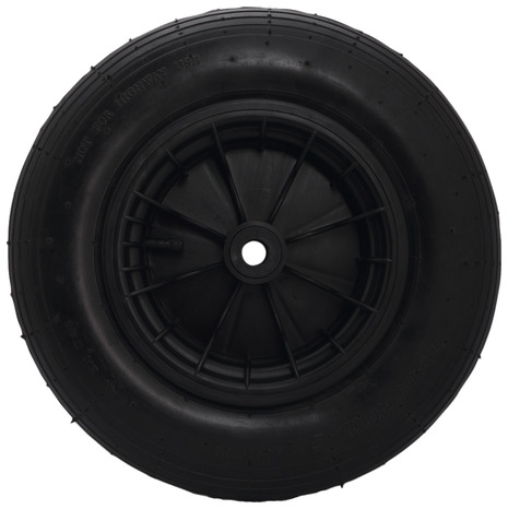 Pneu caoutchouc et PP noir - Ø 40 cm - 140 kg - Brico Dépôt