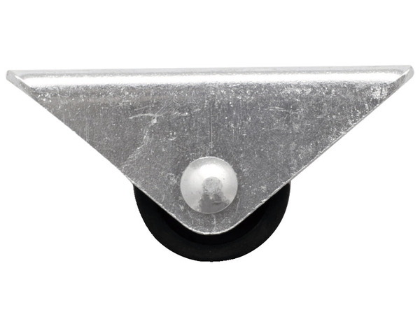 Roulette fixe PP noir - Ø 2,2 cm - 15 kg - Brico Dépôt