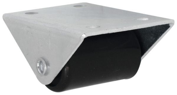 Roulette fixe PP noir - Ø 2,2 cm - 15 kg - Brico Dépôt