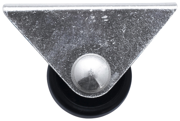 Roulette fixe PP noir - Ø 2 cm - 10 kg - Brico Dépôt