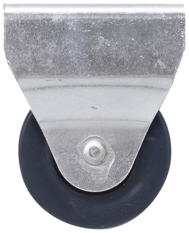 Roulette fixe TPR gris - Ø 4 cm - 20 kg - Brico Dépôt