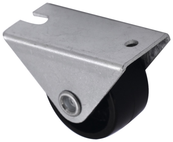 Roulette fixe PP noir - Ø 2,5 cm - 10 kg - Brico Dépôt