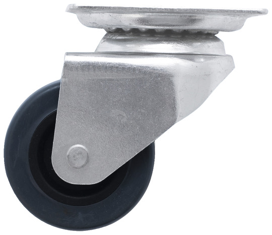 Roulette pivotante TPR gris - Ø 5 cm - 40 kg - Brico Dépôt