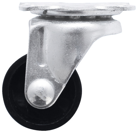 Roulette pivotante PP noir - Ø 2,5 cm - 10 kg - Brico Dépôt