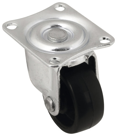 Roulette pivotante PP noir - Ø 3,2 cm - 15 kg - Brico Dépôt