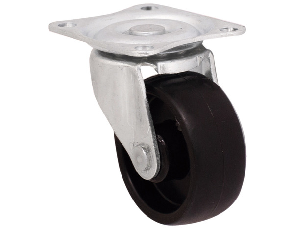 Roulette pivotante PP noir - Ø 3,8 cm - 20 kg - Brico Dépôt