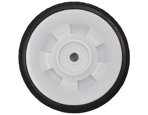 Roulette centrale PVC noir - Ø 15 cm - 35 kg - Brico Dépôt