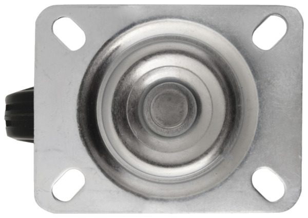 Roulette pivotante PVC noir - Ø 12,5 cm - 100 kg - Brico Dépôt