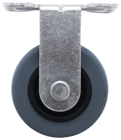 Roulette fixe PU gris - Ø 5 cm - 30 kg - Brico Dépôt