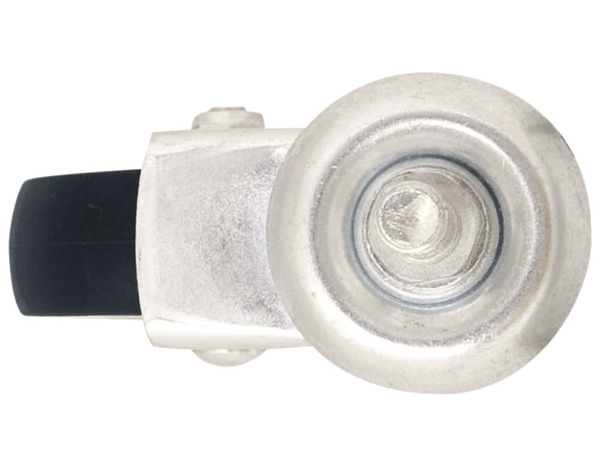 Roulette pivotante TPR gris - Ø 7,5 cm - 60 kg - Brico Dépôt