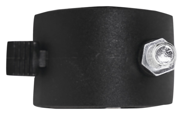 Roulette jumelée pivotante PP noir avec frein - Ø 5 cm - 30 kg - Brico Dépôt