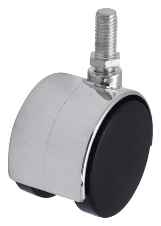 Roulette pivotante PP noir - Ø. 5 cm - 40 kg - Brico Dépôt
