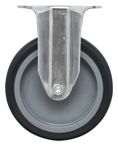 Roulette fixe PU gris - Ø 10 cm - 70 kg
 - Brico Dépôt