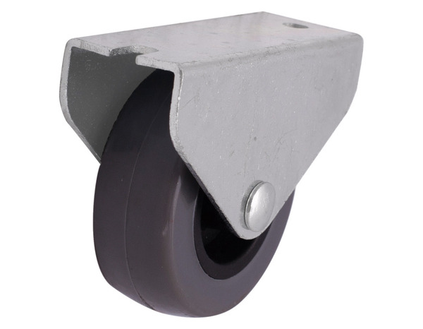 Roulette fixe PVC gris - Ø 5 cm - 30 kg - Brico Dépôt