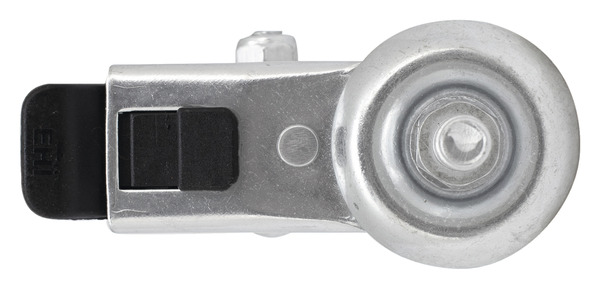 Roulette pivotante PU gris avec frein - Ø 7,5 cm - 55 kg - Brico Dépôt